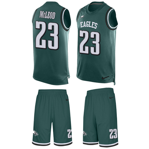 Men's Limited Rodney McLeod Nike Jersey Midnight Green - #23 Tank Top Suit NFL Philadelphia Eagles